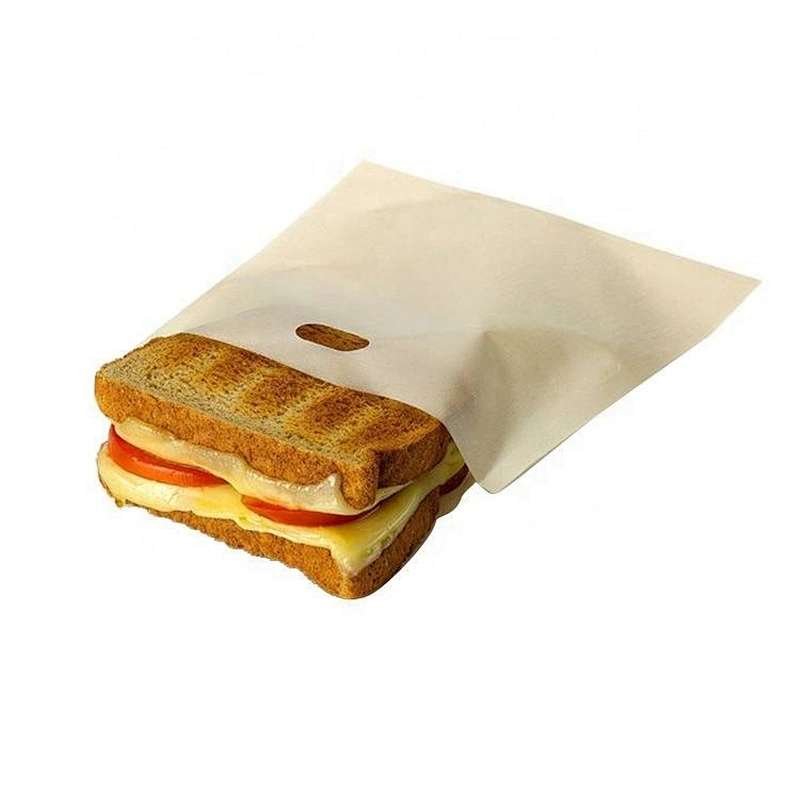 Union Source 2 Pcs Reusable Baking Toast Bread Package Paper Bags / Household toast bread bag