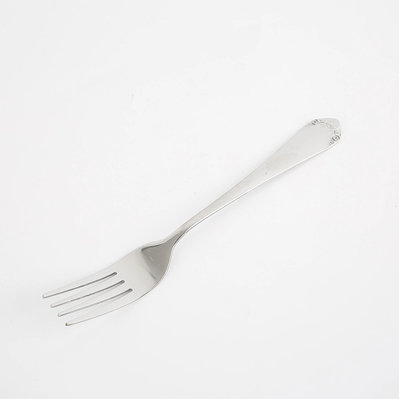 Factory Direct Sales cheap modern stainless steel fork spoon serving flatware set for Hotel Restaurant