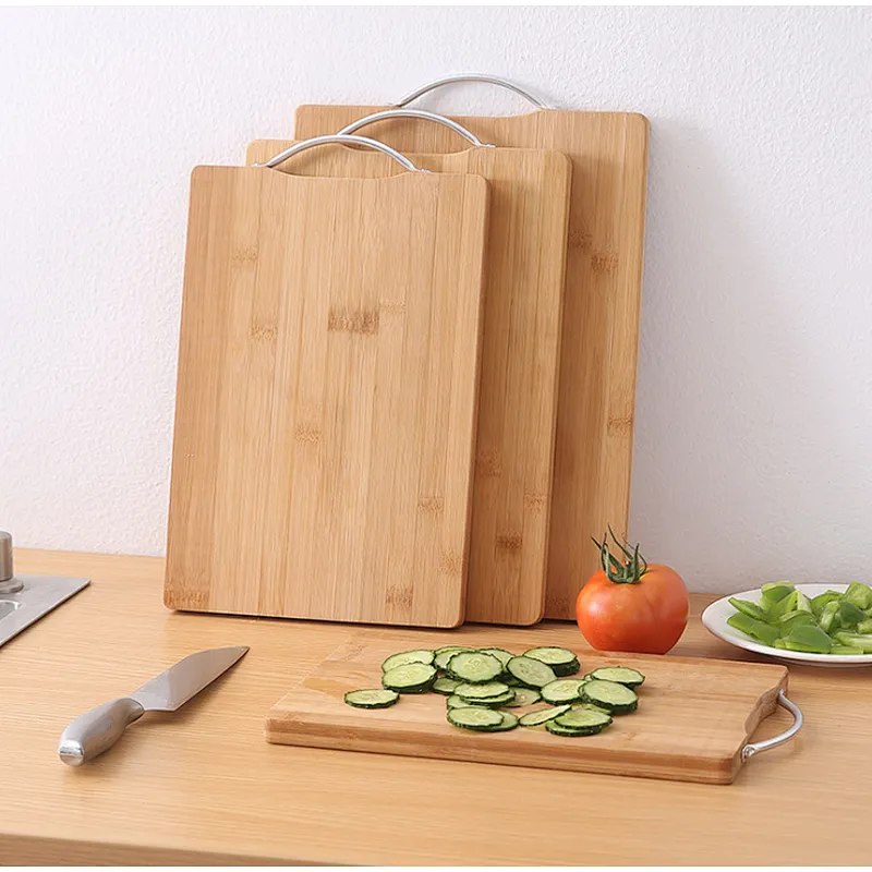 Union Source  Large Multifunction Bamboo Chopping Board Cutting Board for kitche