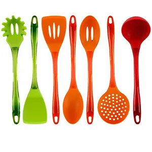 Unionsource Hot sale translucent safe environment friendly food grade natural silicone home kitchen tool set