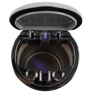 Union Source Custom new design portable multifunctional fashion round silicone car ash tray ashtray
