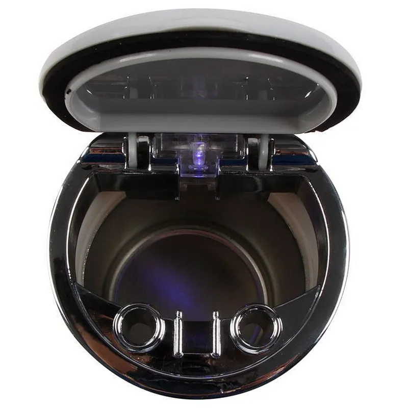 Union Source Custom new design portable multifunctional fashion round silicone car ash tray ashtray