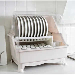 Unionsource Kitchen Storage With Lid Plastic Storage Holders Kitchen Drying Racks Dish