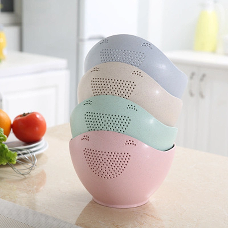 Kitchen PLA material Strainer and Fruit Vegetables washing Colander bowl