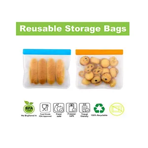 Unionsource Waterproof Zipper Snack/Vegetable/Nuts PEVA Food Storage Food
