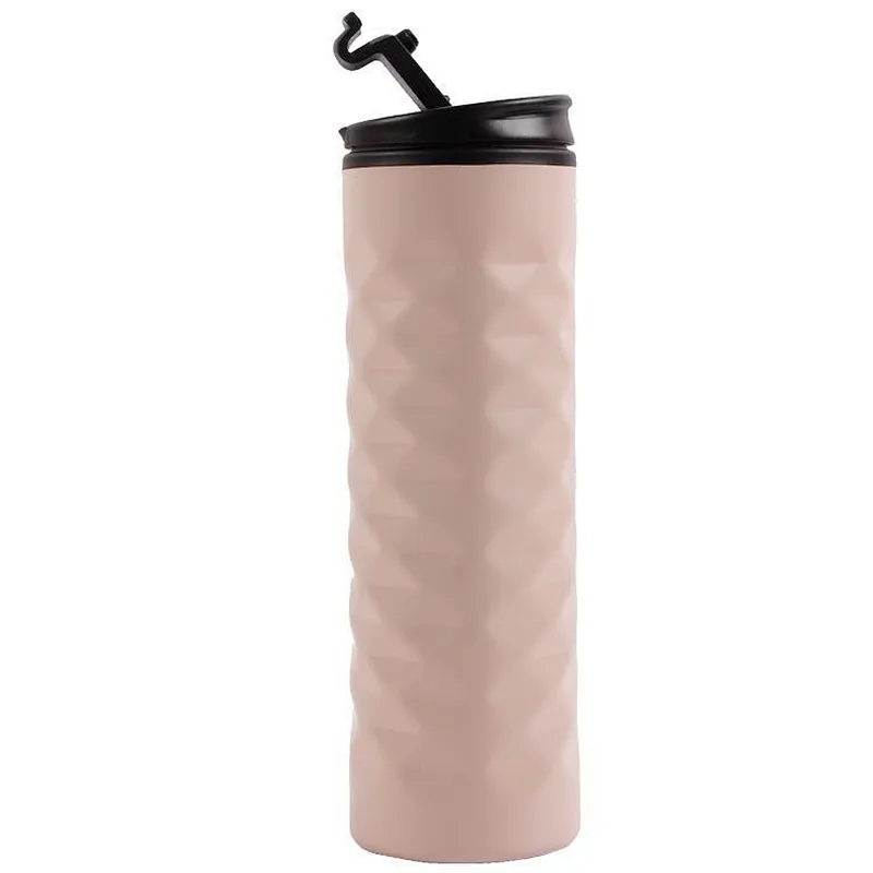 450ml portable vacuum double wall leak proof outdoor stainless steel coffee  cup