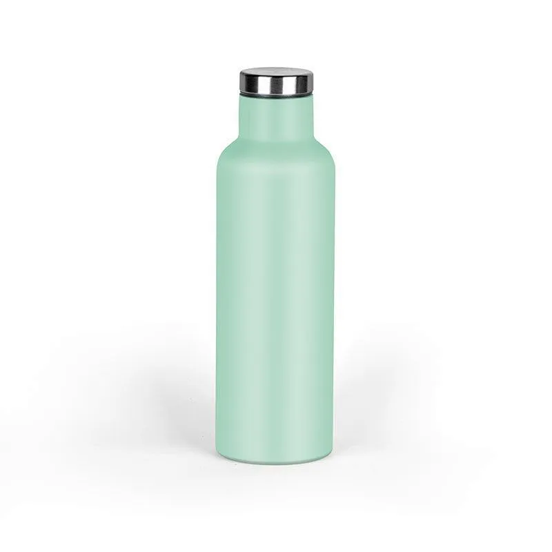 500ml Food Grade Portable  Large Capacity Stainless steel Portable Drinking Water bottle For Sports