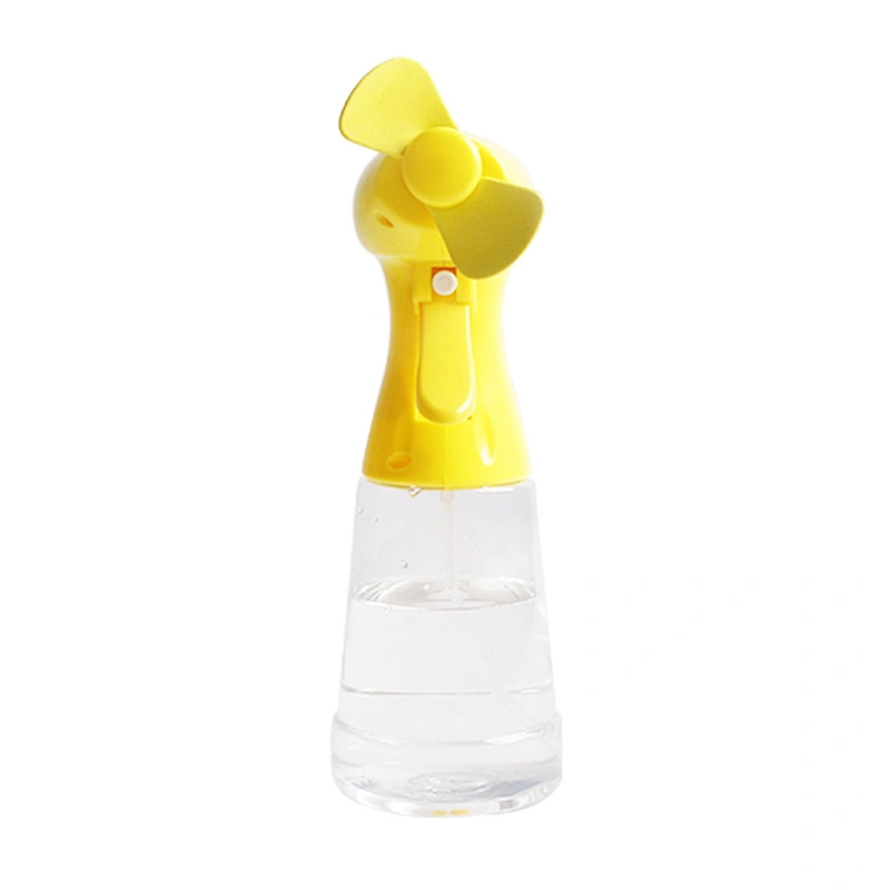 Eco-friendly Mini Portable Plastic Hand Held Small Mist Spray Fan For Kids
