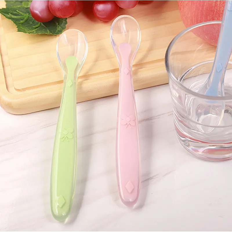 ECO 100% Food Grade Baby Silicone Feeder Spoon/Baby Best Choice