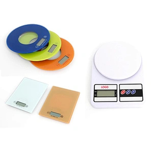 High Quality Round Household Portable Weight  Kitchen Food Weighing Scales With Color Box