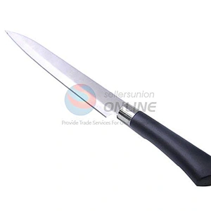ECO-Friendly cheap safe comfortable kitchen utensils Stainless Steel kitchen scissors butcher knife set