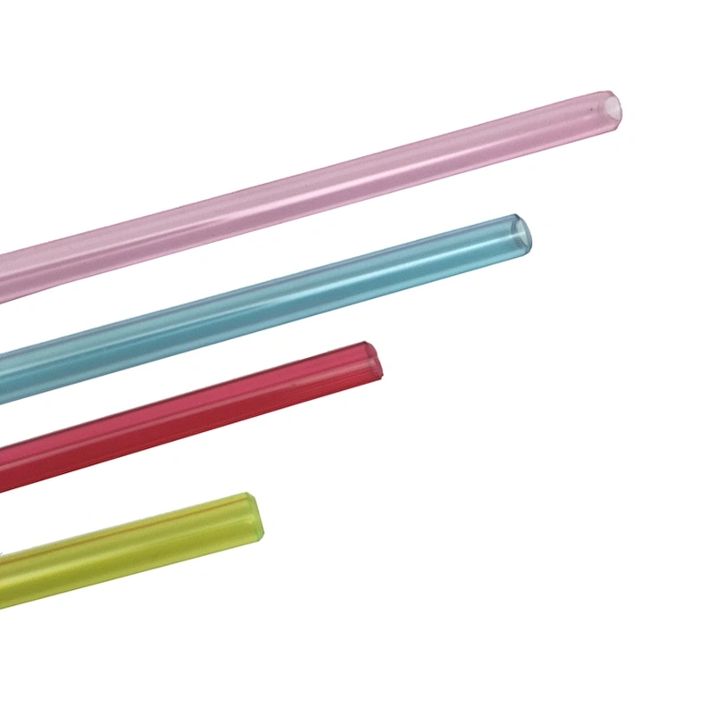 Union source Colorful Food Grade Reusable  PP plastic  juice drinking straw with spoon