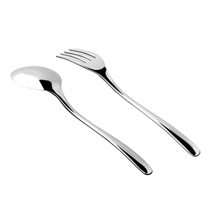 High Quality Wholesale Silver Kitchen Stainless Steel Fork Spoon Cutlery Set