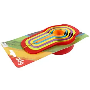 Union Source Food grade materials custom cake Multi function adjustable kitchen plastic ingredients measuring spoon
