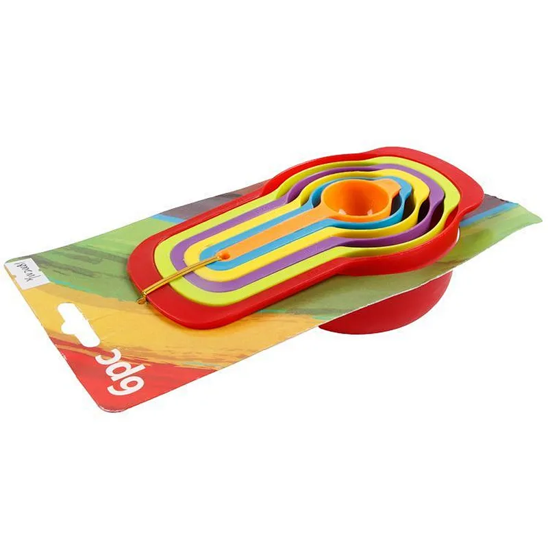 Union Source Food grade materials custom cake Multi function adjustable kitchen plastic ingredients measuring spoon