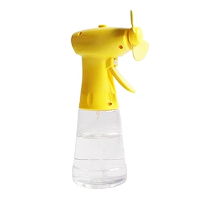 Eco-friendly Mini Portable Plastic Hand Held Small Mist Spray Fan For Kids