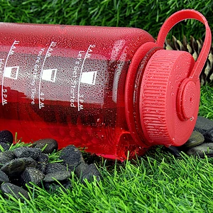 2020 new design 1L bpa free outdoor eco friendly reusable drinking insulated sport water bottle with lid