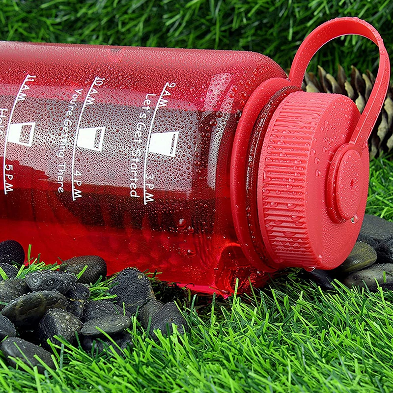 2020 new design 1L bpa free outdoor eco friendly reusable drinking insulated sport water bottle with lid