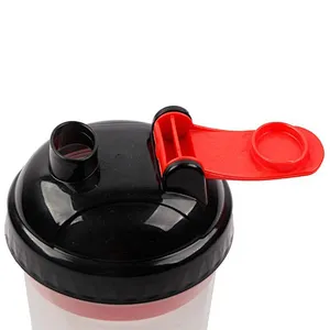 Wholesale Custom personalized Food Grade Plastic Portable protein Sports Gym Water shaker bottle