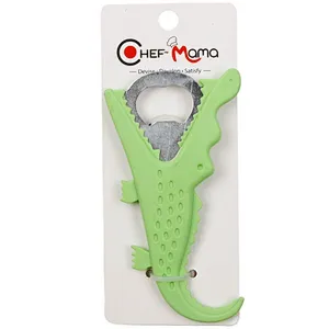 Union Source Kitchen Utensil Cartoon Silicone Key Chain Wine Bottle Opener/Yiwu Agent