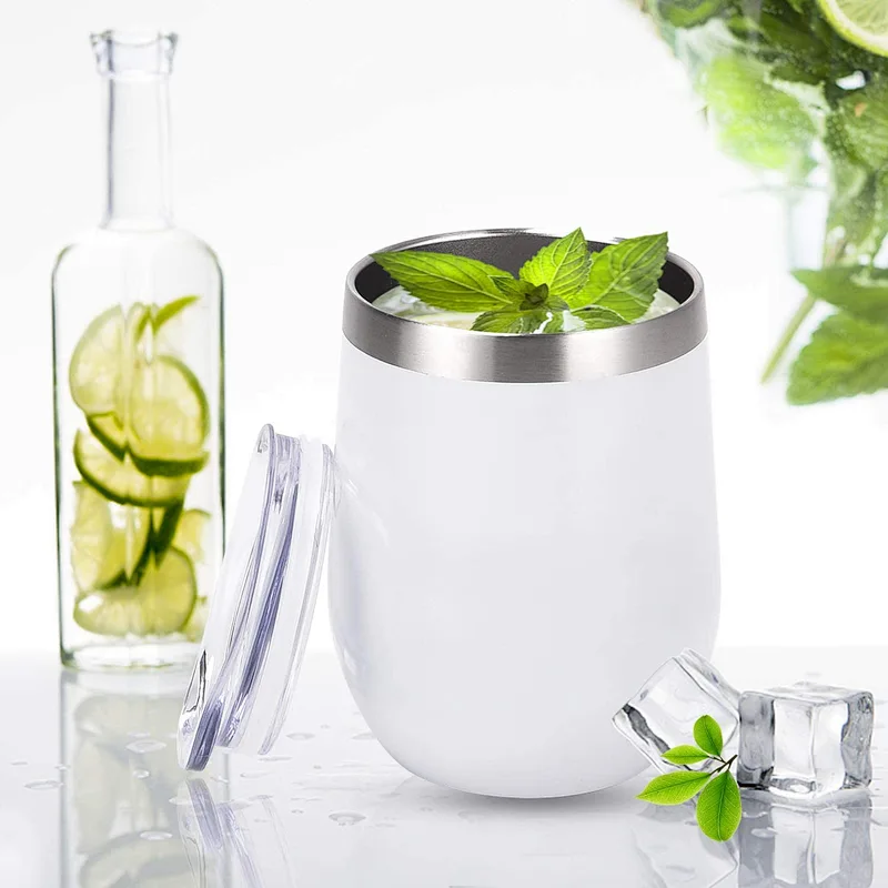 21New Product Drop Shipping Reusable Insulated flask Portable Stainless Steel Wine Sublimation Tumbler With Lid