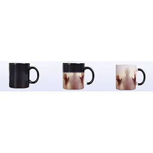 Union Source Custom Personalized Logo Ceramic Coffee Mugs Color Changing