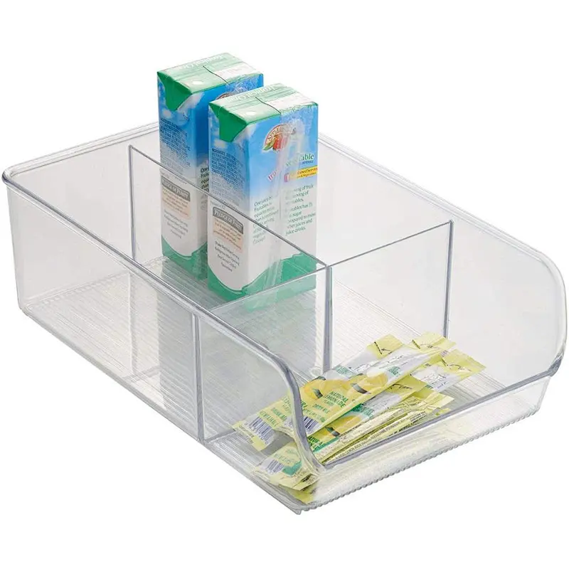 UnionSource Refrigerator Storage Rack Refrigerator Plastic Storage Basket