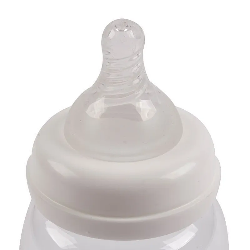 wholesale household environmentally friendly  long service life clear glass nursing bottle