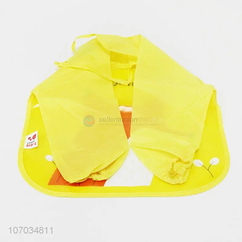 China Fabrication Colorful High Quality Fashion Cartoon Cute Print Pvc Waterproof Aprons For Kids