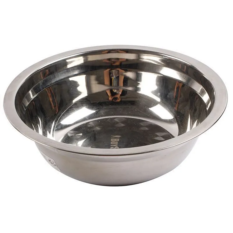 Chinese Manufacturers Good Quality Practical Household Stainless Steel Tableware Rice Water Soup Bowl