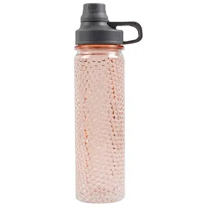 Factory Promotional Custom 500ml Double Wall Ice cooling Bike Tritan Sport Plastic Water Bottles