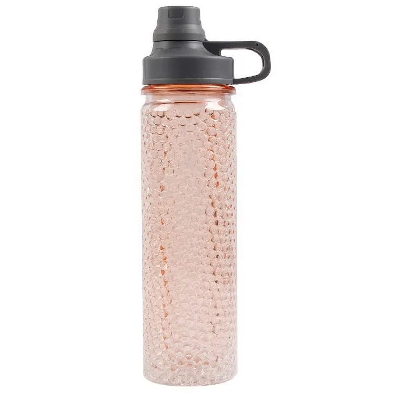 Factory Promotional Custom 500ml Double Wall Ice cooling Bike Tritan Sport Plastic Water Bottles
