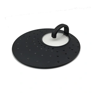 Union Source High quality tempered fry pan Steel universal glass pot lid