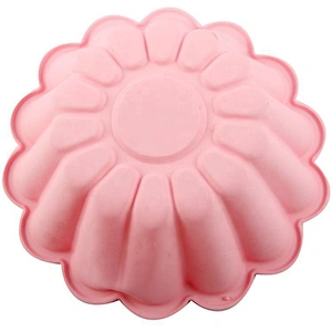 Unionsource Silicone Big Cake Flower Shape Diy Chocolate Mold For Kids Christma