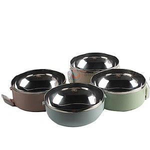 Hot Sale Portable Stackable 201 Stainless Steel Pp Multi Layer Lunch Box Food Containers With Handle