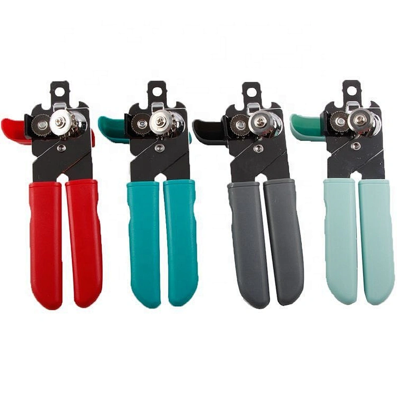Union Source Multifunctional Stainless Steel Can Brass Bottle Manual Opener With Soft Handle