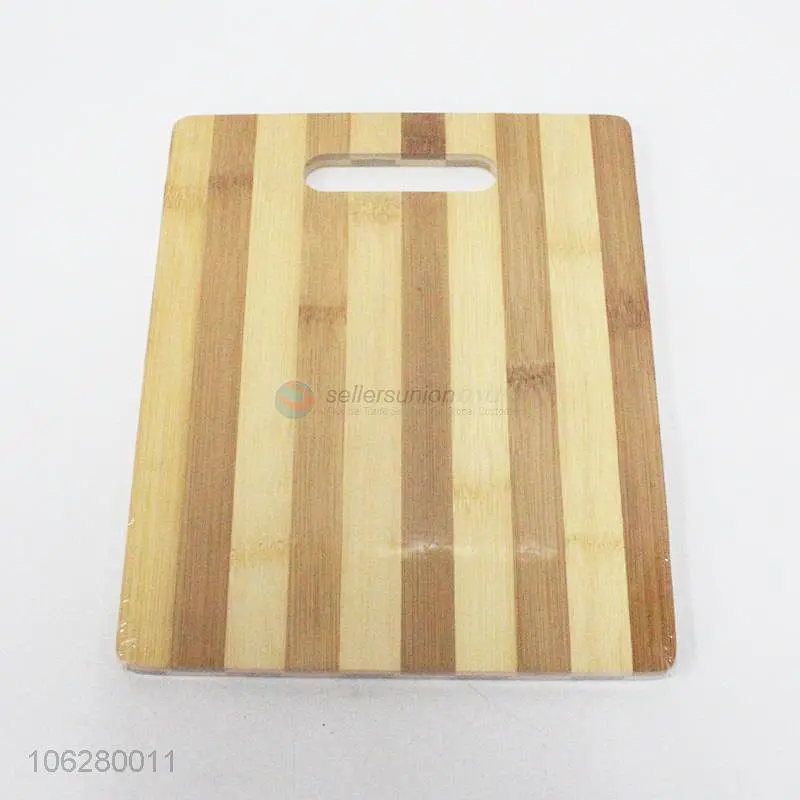 Good Quality Eco-Friendly Kitchen Useful Multifunction Stripe Design Bamboo Wood Cutting Board