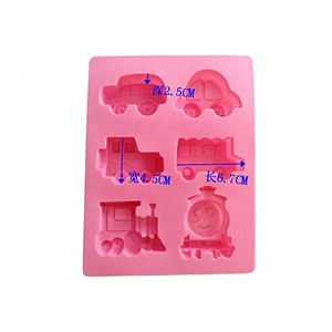 Factory Direct DIY 6 Cavity handmade acrylic large soap mold