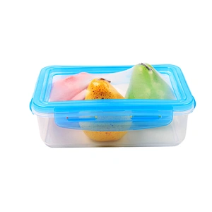 New style plastic keeping fresh fruit  food storage box with silicone lids