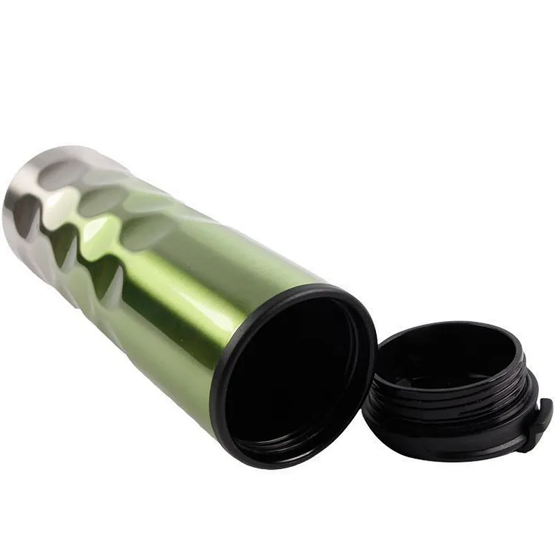 450ml  insulated double wall long service life leak proof stainless steel coffee mug cup for  car