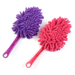 Union Source Eco Friendly High Quality Premium Daily Detailing Microfiber Wash Mitt With Handle