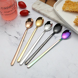 New fashion 304 stainless steel table coffee  spoon set