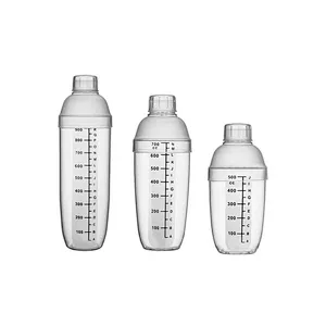 Union Source 400ml Custom print bartender tool stainless steel glass cocktail shaker