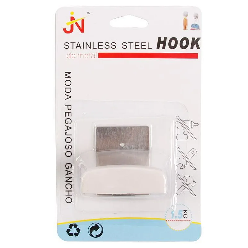 Unionsource Home horse kitchen self adhesive decorative stainless steel wall hanger hook