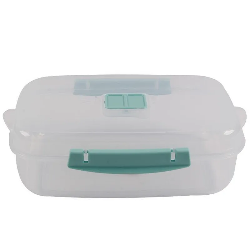 Reusable leak proof  take away food plastic bento  lunch box  for office