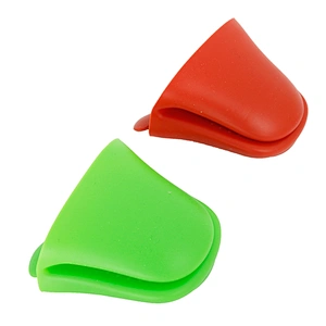 wholesale high quality kitchen friction heat insulation dishwashing silicone cleaning scrubbing oven mittens