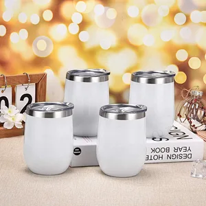 21New Product Drop Shipping Reusable Insulated flask Portable Stainless Steel Wine Sublimation Tumbler With Lid