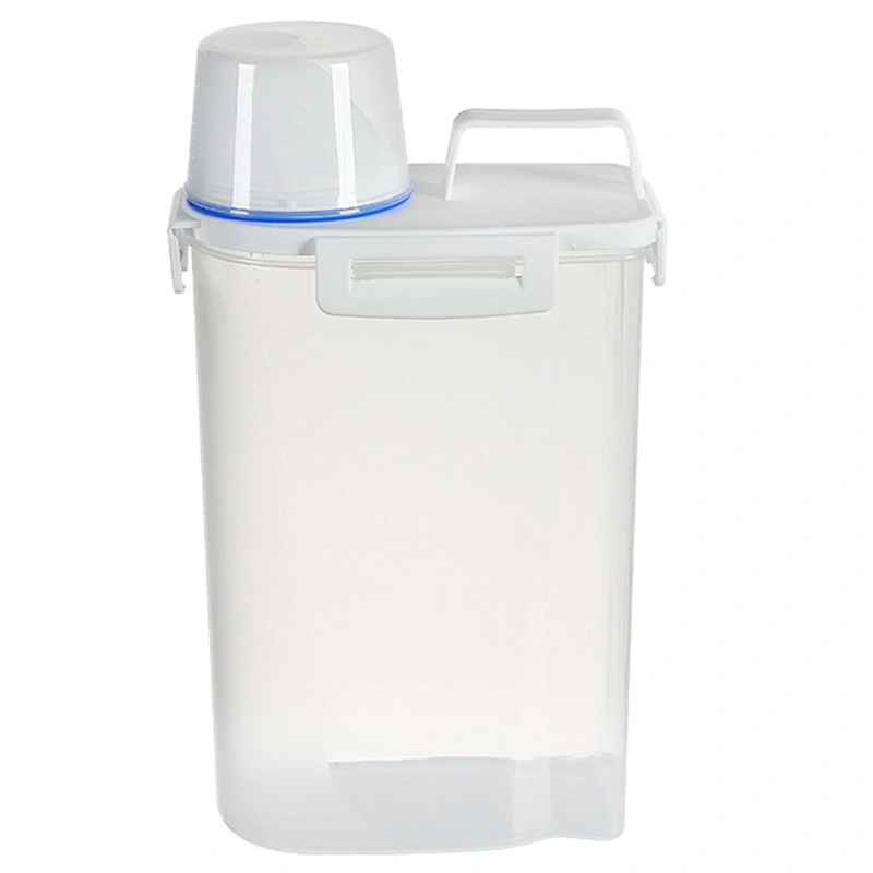 Wholesale Plastic Dry Food Keep Fresh Cereal Storage Box Container With Lid