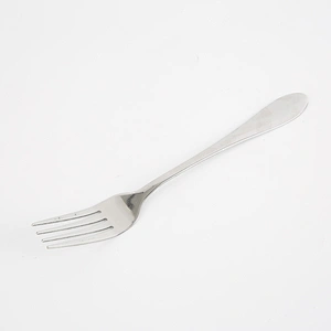 China Fabrication Professional luxury silver party tableware stainless steel matte silverware flatware set