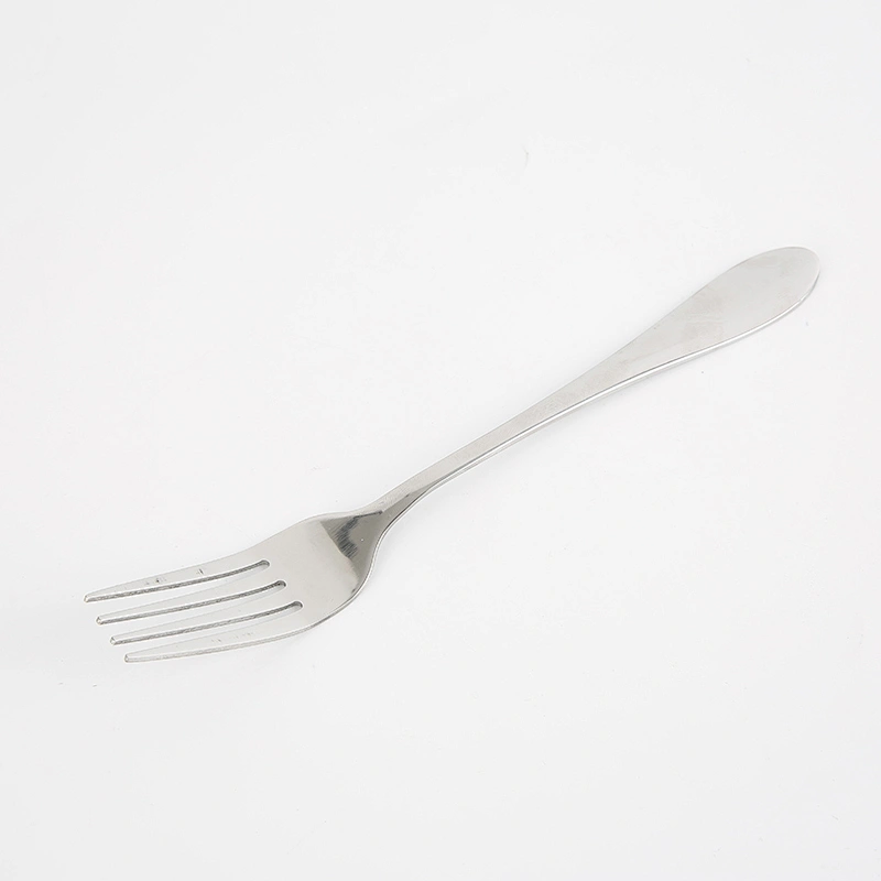 China Fabrication Professional luxury silver party tableware stainless steel matte silverware flatware set